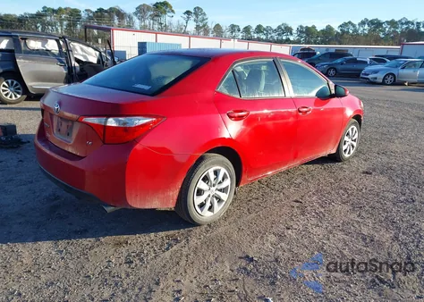 2015 Toyota Corolla Le из США, поврежденный, VIN 2T1BURHE8FC366689